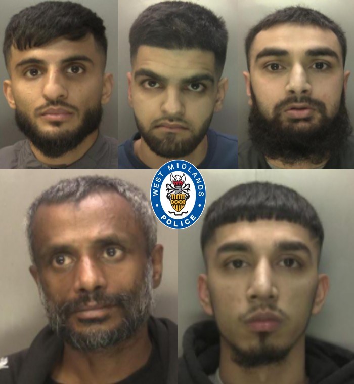 Five Jailed in Major County Lines Drug Bust