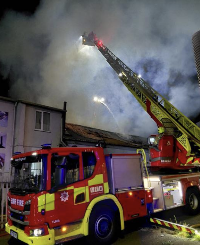 Major Warehouse Blaze Near North Circular Sparks Huge Fire Brigade Operation