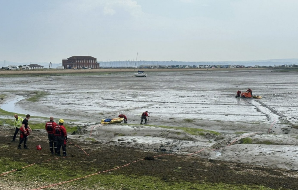 Five Paddleboarders Rescued from Mud in Multi-Agency Calshot Operation