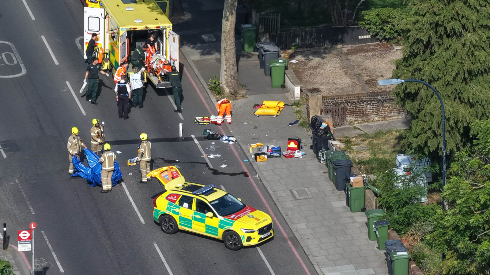 Man in Critical Condition After Explosives Standoff in Catford