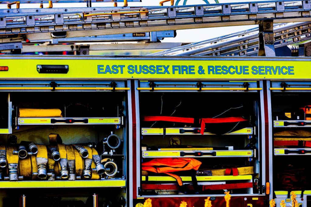Firefighters Battle Roof Blaze at Fairlight Home