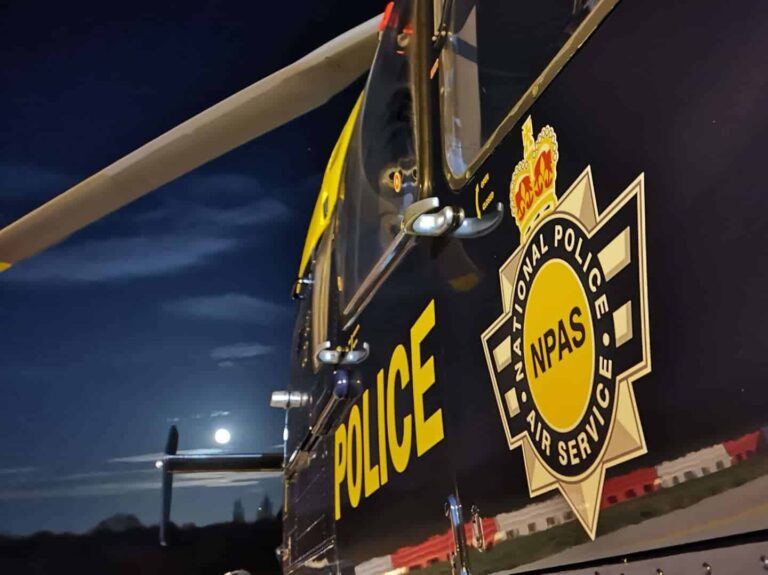 Sussex Police Helicopter Helps Nab Suspects in Eastbourne Motorcycle Chase