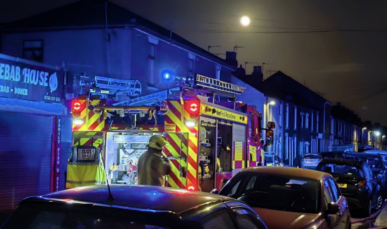 Fire Crews Tackle Major Blaze on Richmond Street in Sheerness