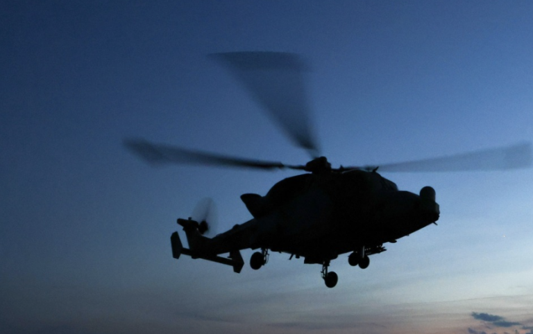 Royal Navy Wildcat Helicopter Crashes in Field, Major Emergency Response Underway