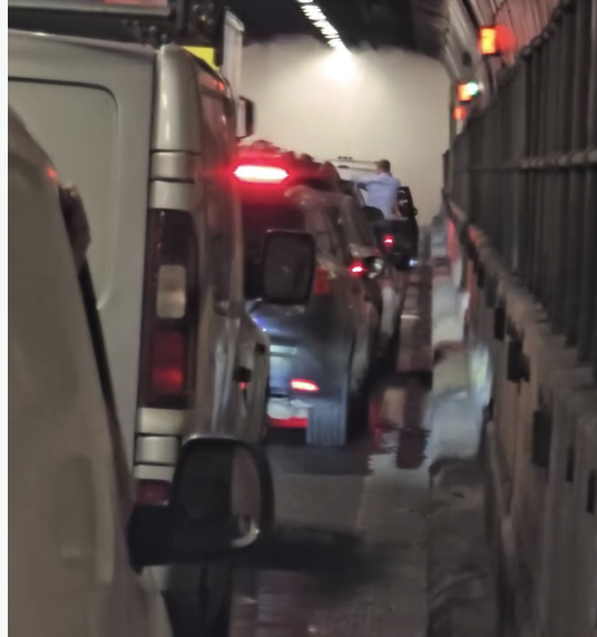 Vehicle Fire Sparks Long Delays in Dartford West Tunnel