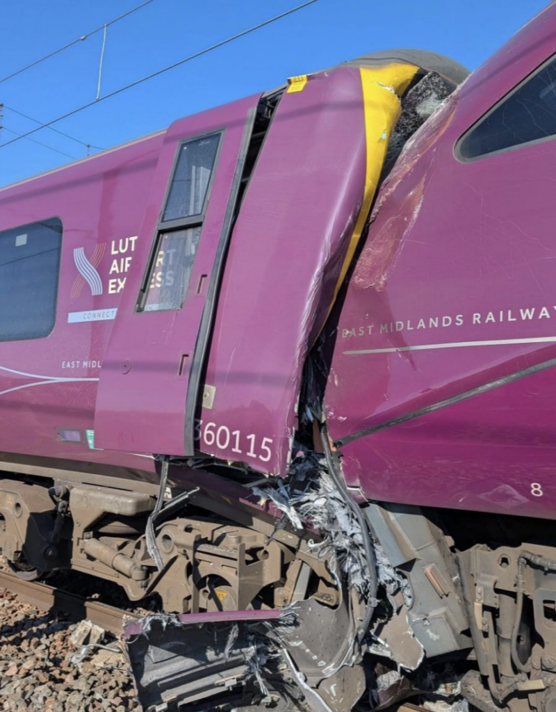 Two Passenger Trains Collide in Major Rail Incident Near Bedford