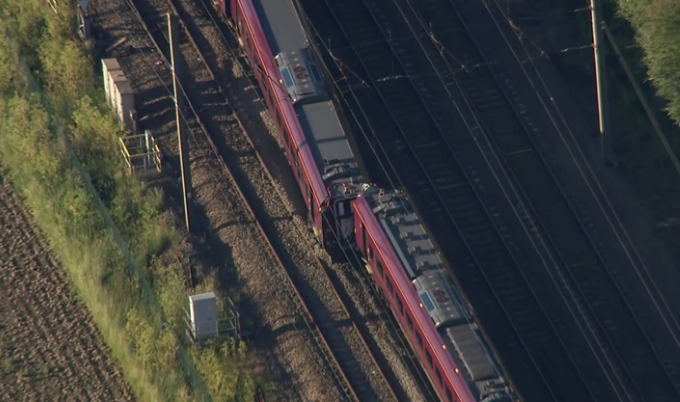 One Dead in Rear-End Train Crash Near Bedford