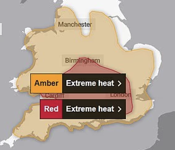 UK Braces for Record Heatwave as Schools Shut and Travel Chaos Hits