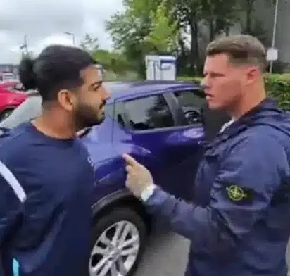 Tommy Robinson Brands Ryan Ferguson Racist Over Car Park Video