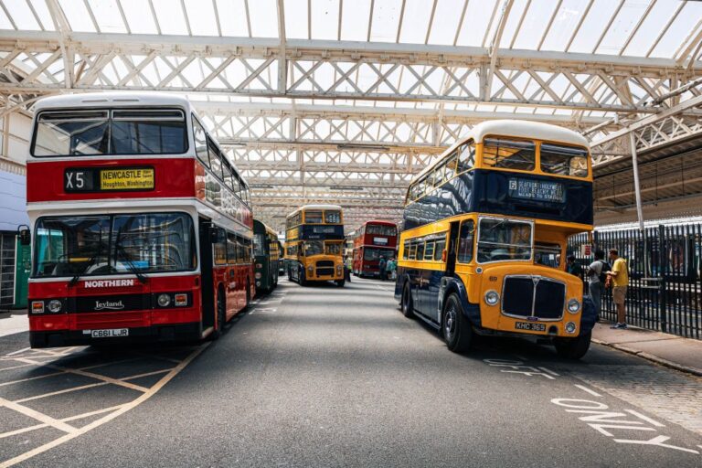 Vintage Buses Hit the Road Again for Classic Bus Running Day