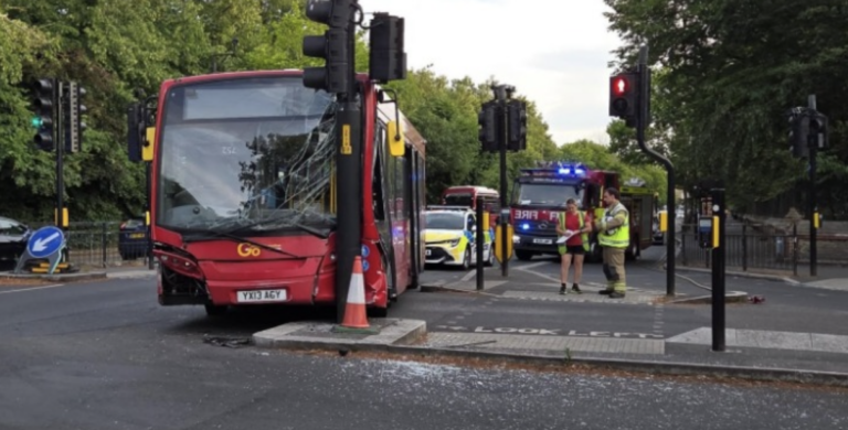 Bus Crash Shuts College Road Near Crystal Palace